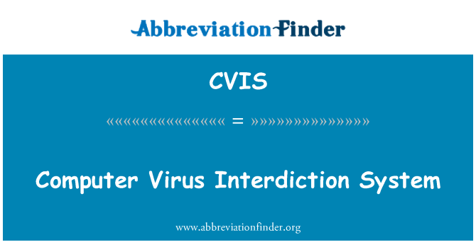 CVIS: شمارندی حمہ امتناع نظام