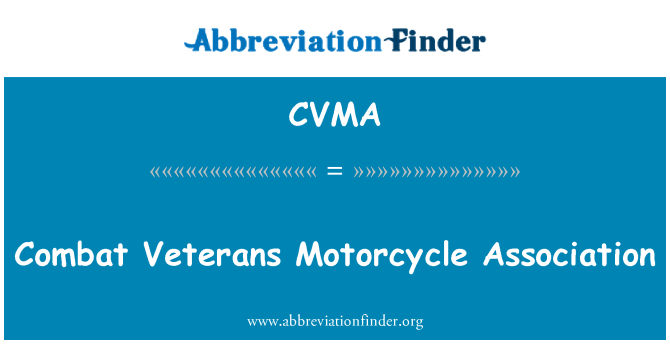 CVMA: Savaş gazileri motosiklet Derneği