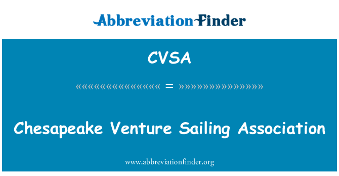 CVSA: Chesapeake Venture purjehdus yhdistysten