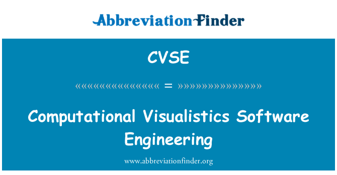 CVSE: Enginyeria del programari Visualistics computacional