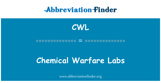 CWL: Химическа война Labs