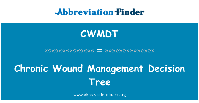 CWMDT: Хронічний рану управління рішення дерево