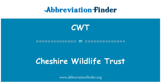 CWT: Cheshire Wildlife holhous