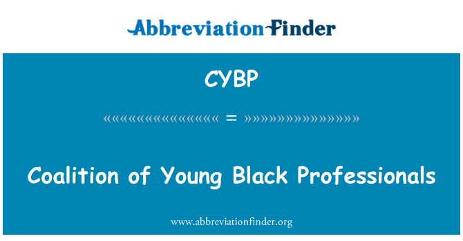 CYBP: Коалиция молодых специалистов, черный