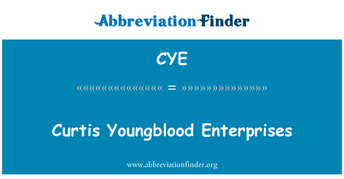CYE: Curtis Youngblood perusahaan