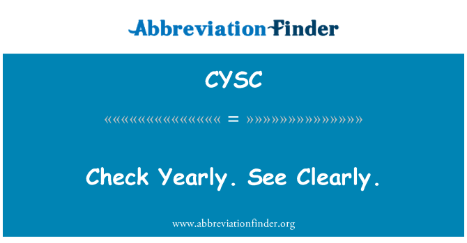 CYSC: Tyeke Annuelle. Wè klè.