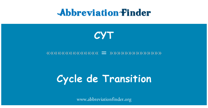 CYT: 周期 de 过渡