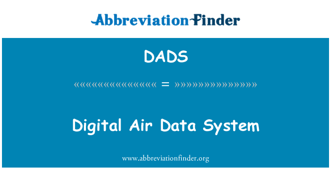 DADS: 數位大氣資料系統