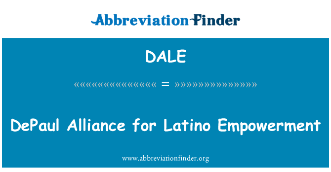 DALE: DePaul alianses Latino Empowerment