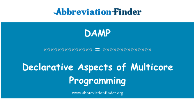 DAMP: היבטי המוגדלת תכנות הצהרתי