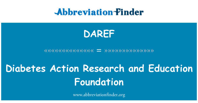 DAREF: มูลนิธิการศึกษาและวิจัยเชิงปฏิบัติการโรคเบาหวาน