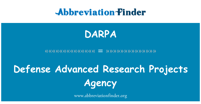 DARPA: Difensiva avvanzat ta ' l-aġenzija ta ' proġetti ta ' riċerka