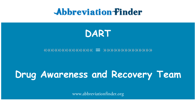 DART: Drug bevidsthed og Recovery Team