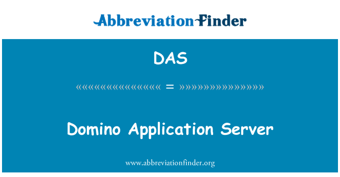 DAS: Domino aplikační Server