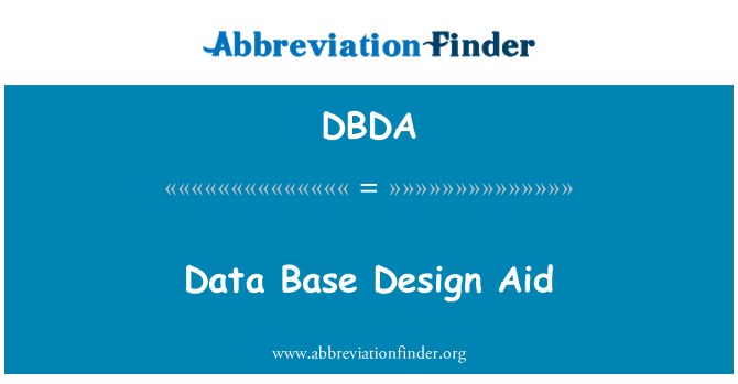 DBDA: Èd Conception baz done