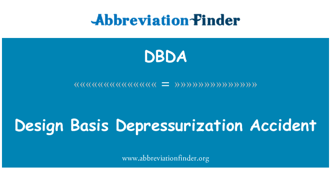 DBDA: ڈیزائن بنیادوں دیپریسورازاشن حادثہ