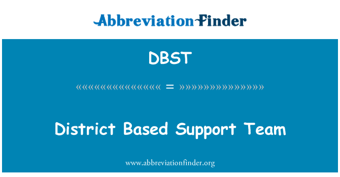 DBST: Distri baze ekip sipò pou