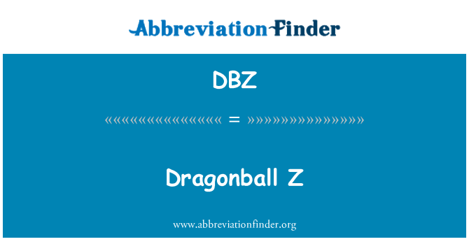 DBZ: Dragonball Z