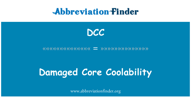 DCC: Coolability הליבה פגום