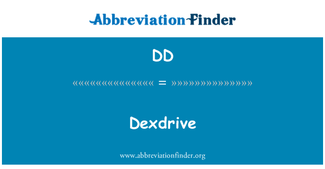 DD: Dexdrive