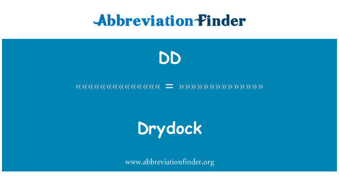 DD: Drydock