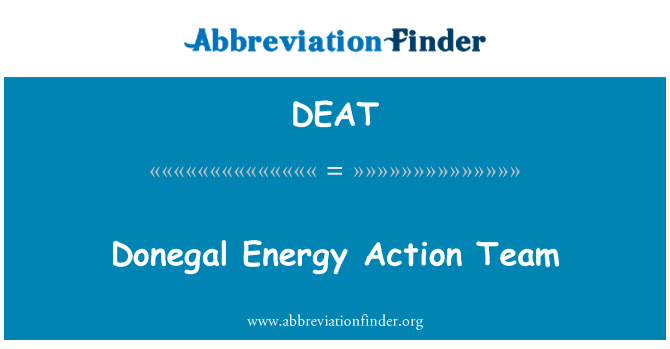 DEAT: Donegal Energy Action Team