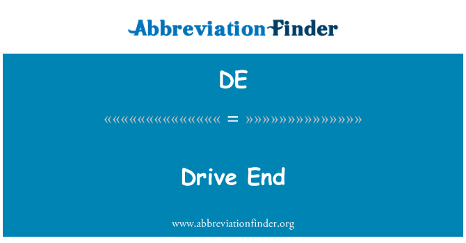 DE: Drive End