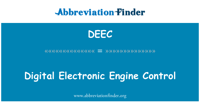 DEEC: Control de motor electrónico digital