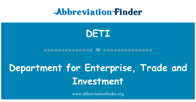 DETI: گروه سرمایه گذاری، تجارت و سرمایه گذاری
