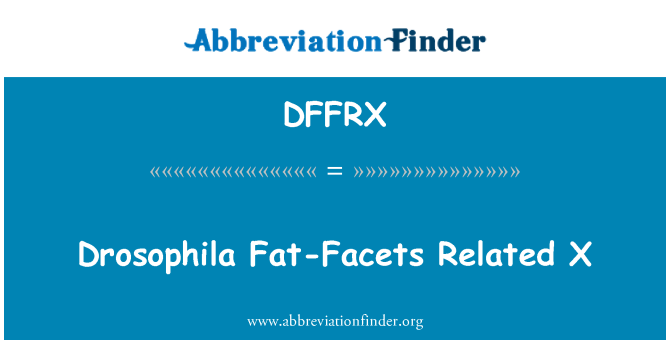 DFFRX: Octomilka. tuku charakteristiky související X