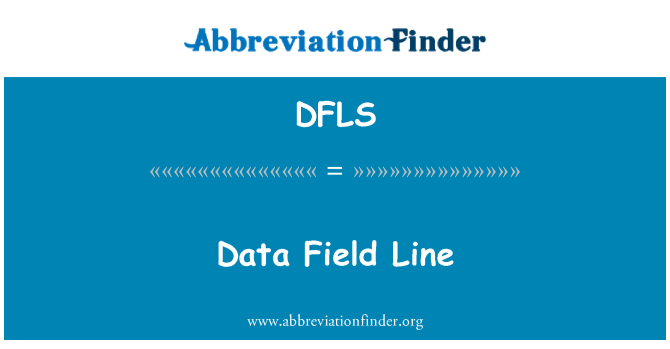 DFLS: Linja tal-qasam tad-data