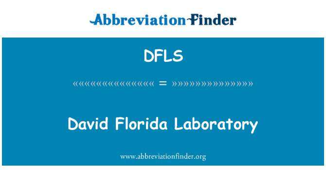 DFLS: David Florid laboratwa