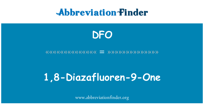 DFO: 1,8-Diazafluoren-9-One