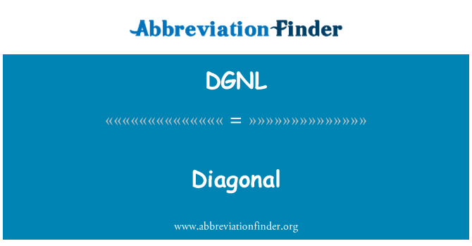 DGNL: Diagonal