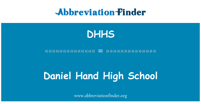 DHHS: Daniel Hand High School