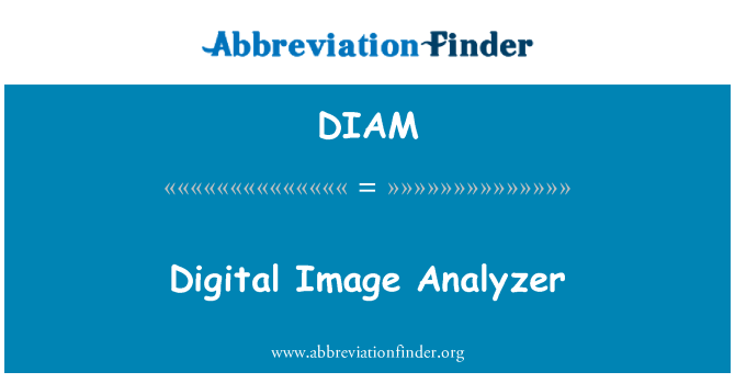 DIAM: Penganalisa imej digital