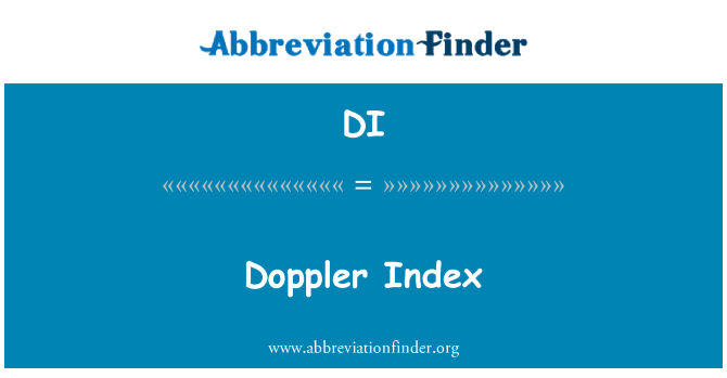 DI: Doppler-Index