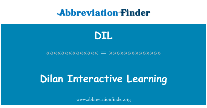 DIL: Dilan interaktivt lärande