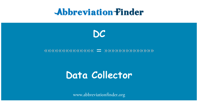 DC: Datensammler