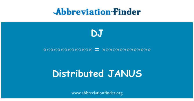 DJ: JANUS distribuïts