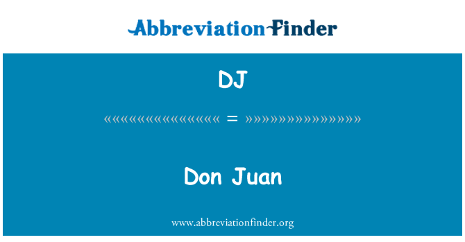 DJ: Don Juan