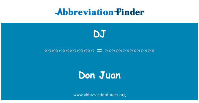 DJ: Don Juan