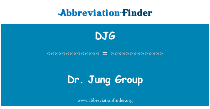 DJG: Dr grupy Jung