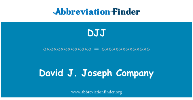 DJJ: David. Jozèf konpayi
