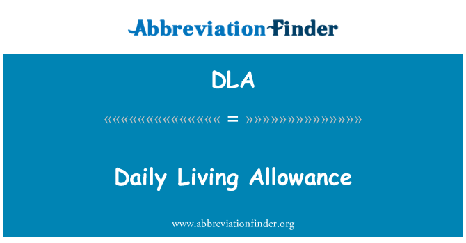 DLA: Allowance għall-għixien kuljum