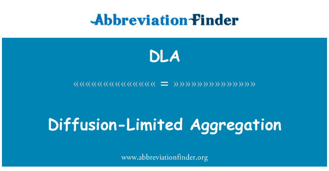 DLA: Diffusion-Limited sammenlægning