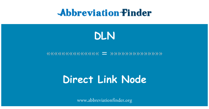 DLN: Directe Link knooppunt