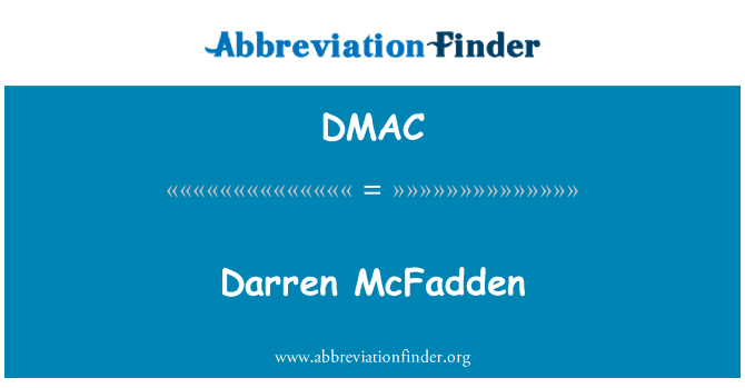 DMAC: Darren McFadden