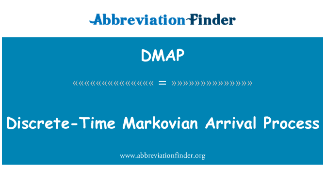 DMAP: Diskretnih Markovian dolaska proces