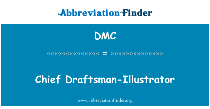 DMC: Şef ressam-Illustrator